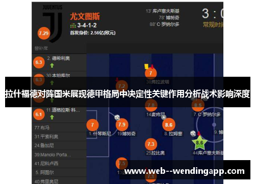 拉什福德对阵国米展现德甲格局中决定性关键作用分析战术影响深度 拉什福德对阵国米展现德甲格局中决定性关键作用分析战术影响深度