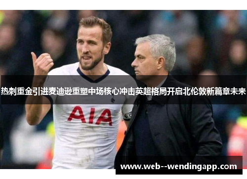 热刺重金引进麦迪逊重塑中场核心冲击英超格局开启北伦敦新篇章未来